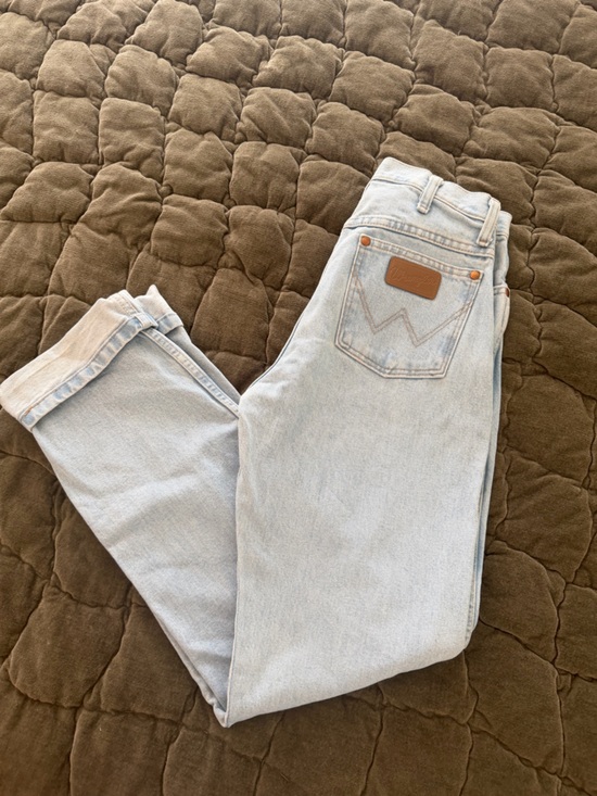 Wrangler Denim - Wrangler Light Blue Relaxed Fit Men's Jeans